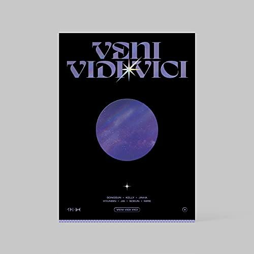 Tri.be אוניברסיטאי - Veni Vidi Vici [חלל ver.] אלבום+פוסטר מקופל+bolsvos k -pop webzine, מדבקות דקורטיביות,